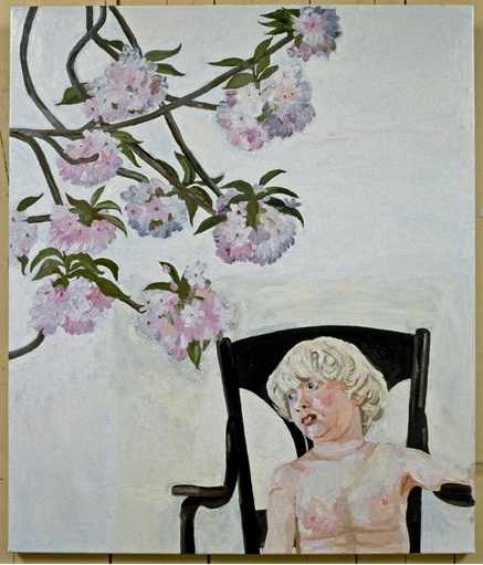 Spring, oil on linen, 99.5 x 85.4 cm, 1990.